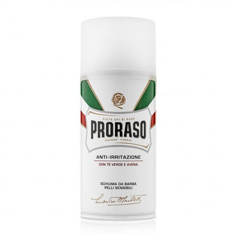 PRORASO SHAVING FOAM SENSITIVE GREEN TEA